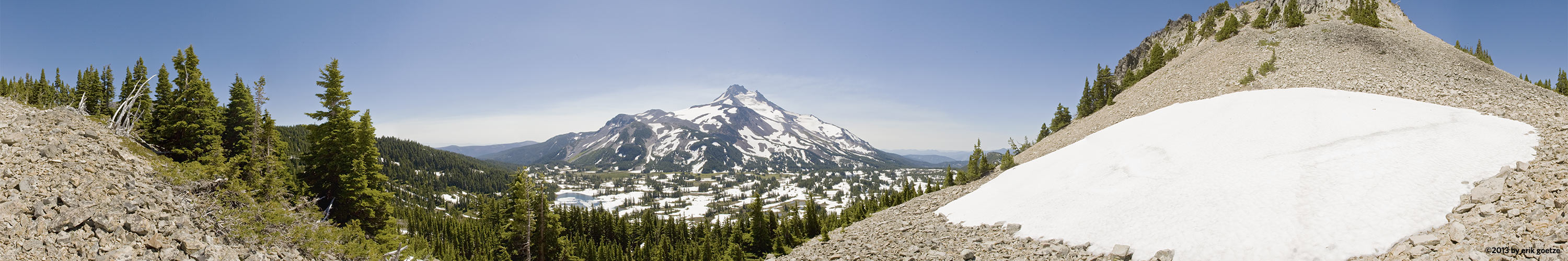 Mt. Jefferson and Jeff Park from Jeff Park Butte