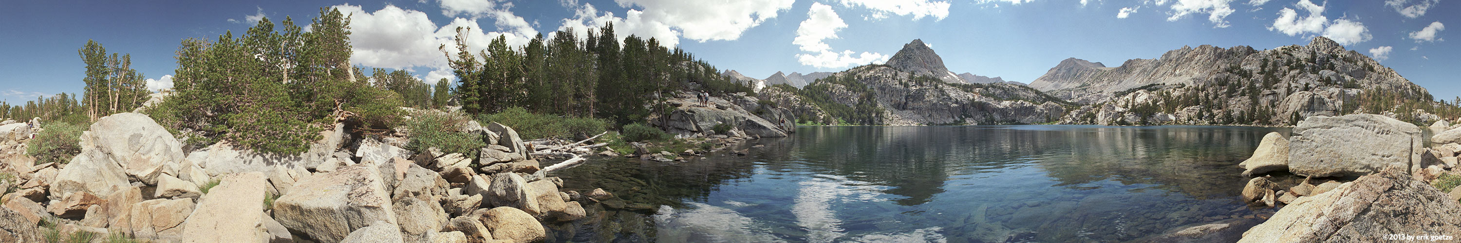 Lower Lamarck Lake, California